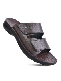 Timbre Men's Brown Casual Chappal