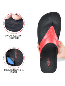 Red Thong Sandals for Women