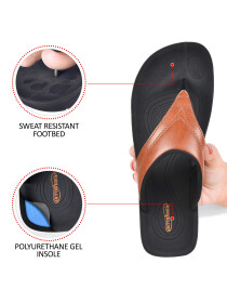 Tan Thong Sandals for Women