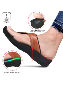 Tan Thong Sandals for Women