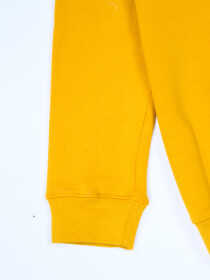 Little Boy Yellow Fleece Sweatshirt