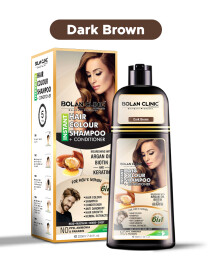 Instant Hair Color Shampoo + Conditioner (Dark Brown)tracts – For Men & Women
