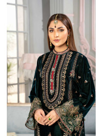 EMERALD- Women Unstitched 3 PCs Embroidered Suit