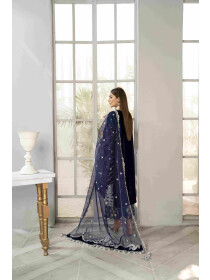 Tanzanite - Women Unstitched 3 PCs Embroidered Suit