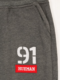 Little Boys Grey Terry Slim Joggers