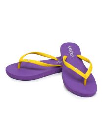 Women's Lilac Flip Flops Slippers
