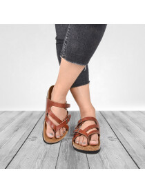 Women Brown Celestis Strappy Sandals