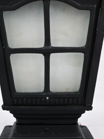 Lantern Style Gate Light
