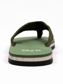 Men Green Flip Flops Slippers
