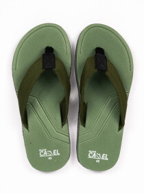 Men Green Flip Flops Slippers