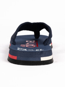 Men’s Blue & Red/White Flip Flops