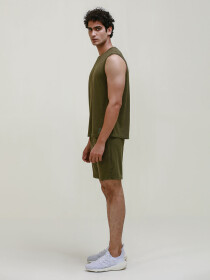 Men's Olive B-Fit Training Shorts