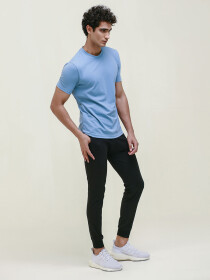 Men's Sky Blue B-Fit Relaxed Tee