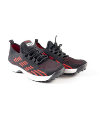 Men's Red/Black Sports Gripper Shoes