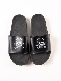Men's Danger Black Slides