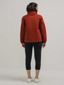 Women's Rust Sherpa Jacket