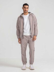 Men's Grey B-Fit Crinkle Jacket