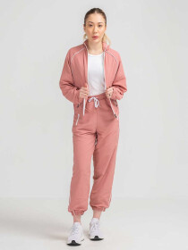 Women's Pink B-Fit Crinkle Joggers