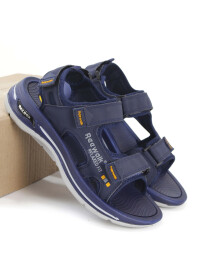 Medicated Premium  Blue Sandals For Men's