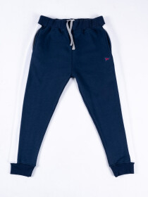 Big Boys Navy Blue and White Sweat Suit