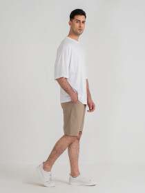 Men's Khaki All Day Stretch Shorts