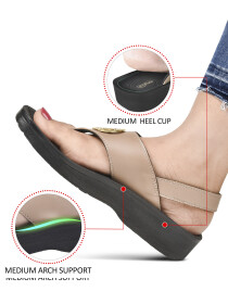Women Beige Cait Casual Fashion Slingback Sandals