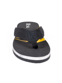 Men Yellow/Black Flip Flops