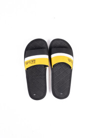 Men Black/Yellow Slides