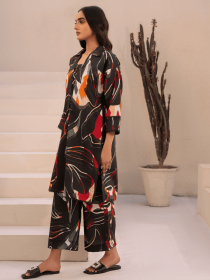 Women Multi black  Co-Ord Set - Muted Muse