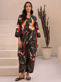 Women Multi black  Co-Ord Set - Muted Muse