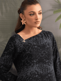 Women Black Long Dress - Kel