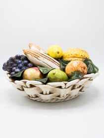 Vintage Bassano Woven Fruit bowl