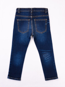 Blue Medium Washed Slim Fit Jeans