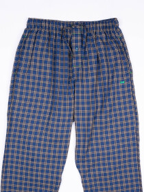 Blue Check Flannel Relaxed fit Pajamas for Winter