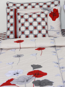 Red Velvet Comforter Set