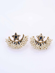 Gajra Star Earrings