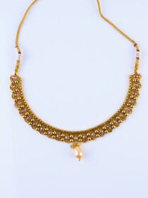 Pearl Kundan Set