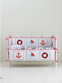 Sailor’s Inn Baby Cot Bedding Set