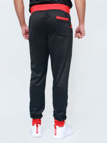 Black/Red Men's Activewear Trouser