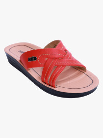 Red Kito Chappal for Women - AN8W