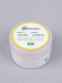 Tea Tree with Lemon Extract Natural Facial Scrub