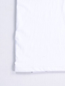 Cally Custom Fit Cotton Tee Shirt- White