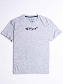 Cally Custom Fit Cotton  Tee Shirt- Grey