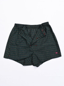 Men Multi Check Woven Trunk Assorted 2-pack