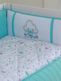 Cloudy Baby Cot Bedding Set