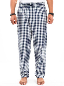 Black & White Check lightweight Cotton Relaxed Pajama