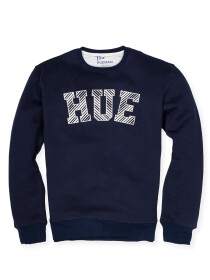 Navy Blue Fleece Men's Sweatshirt