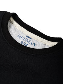 Little Boy Black Terry Sweatshirt