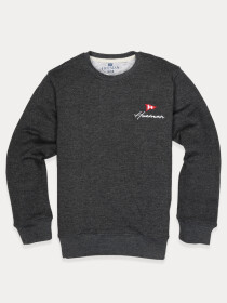 Little Boy Dark Grey Terry Sweatshirt