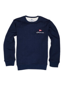 Big Boy Navy Blue Terry Sweatshirt